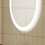 Зеркало Континент Rinaldi LED круглое Зеркало Континент Rinaldi LED круглое